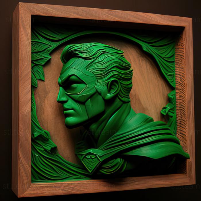 3D model Green Lantern (STL)
